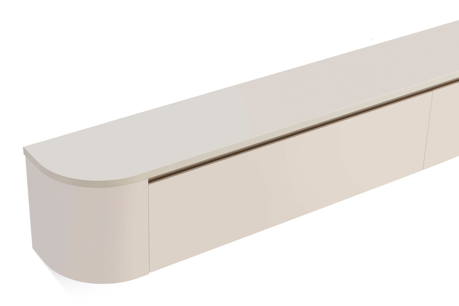 Japandi Tv Meubel Beige L272 x D32 x H28 cm