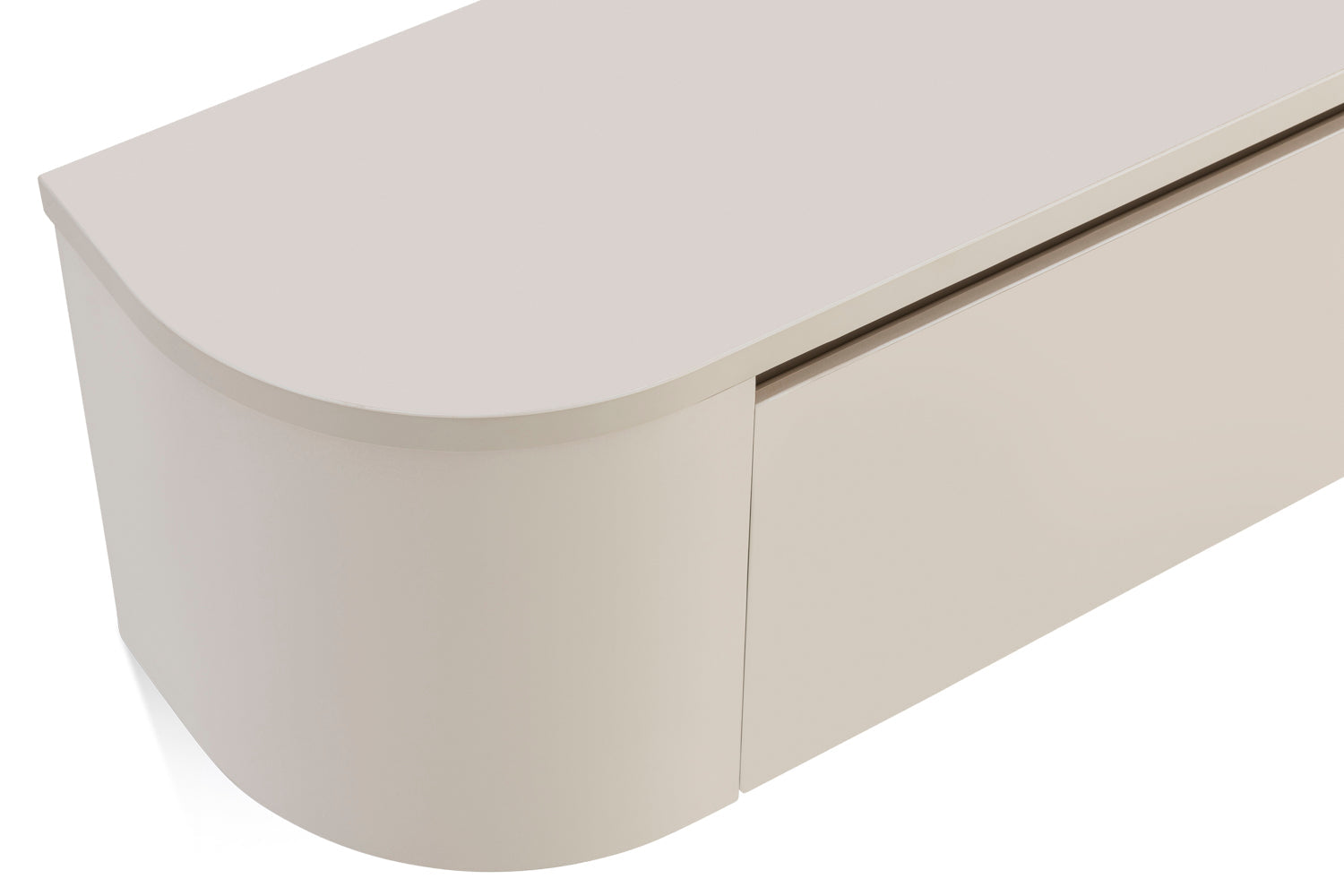 Japandi Tv Meubel Beige L272 x D32 x H28 cm