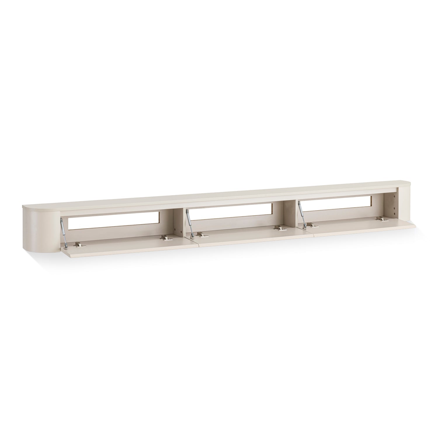 Japandi Tv Meubel Beige L272 x D32 x H28 cm