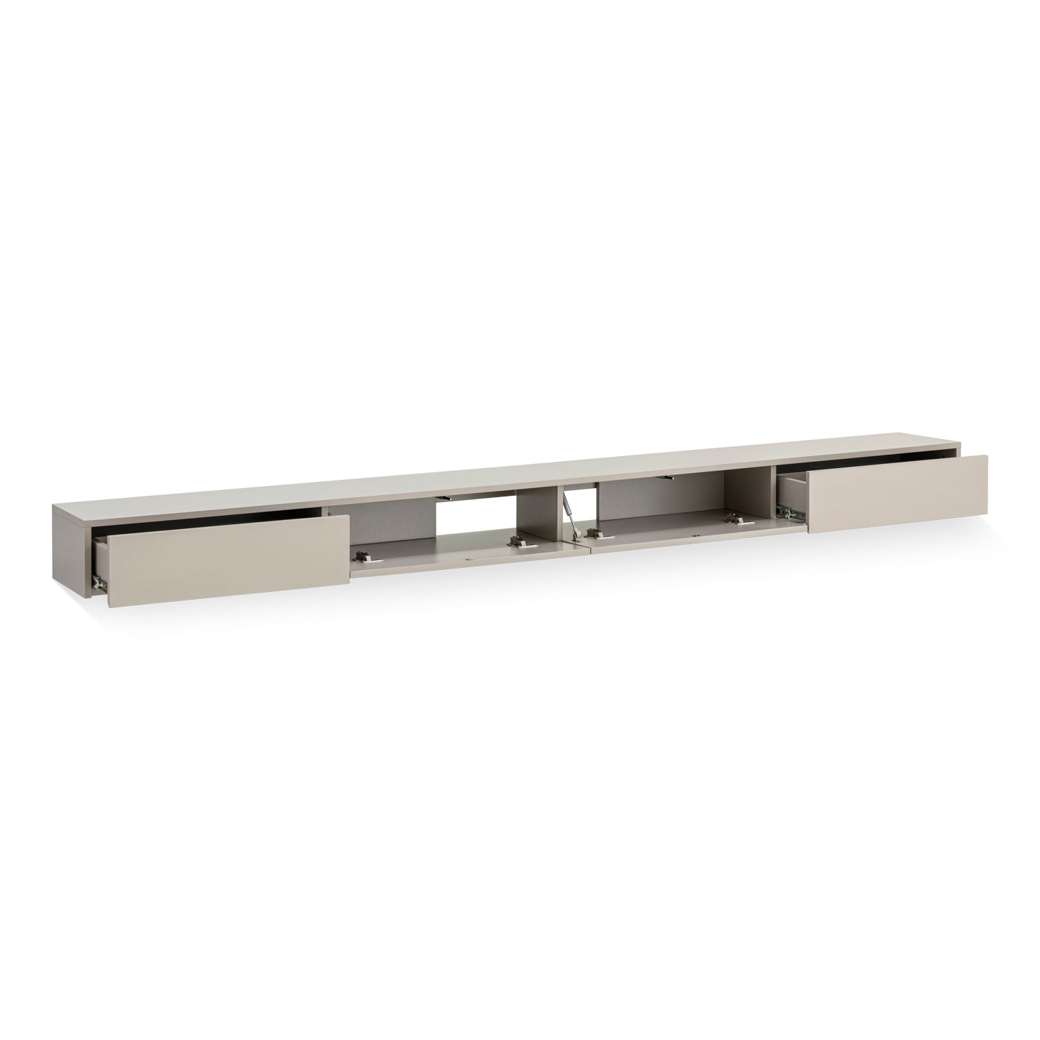 NEW - Tv Meubel Licht Taupe L275 x D33 x H20