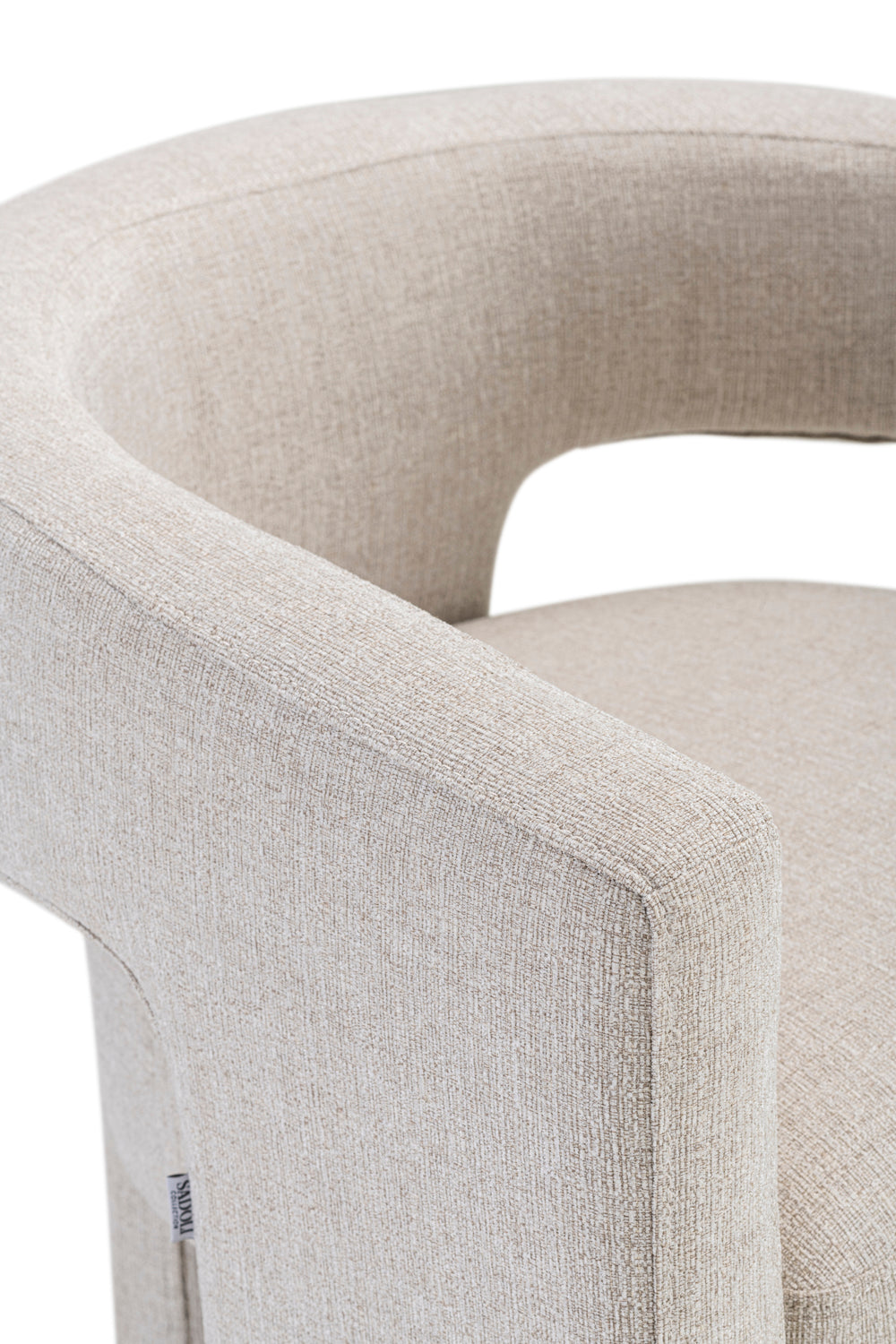 Pre Order- Eetkamerstoel Japandi Beige Linnen