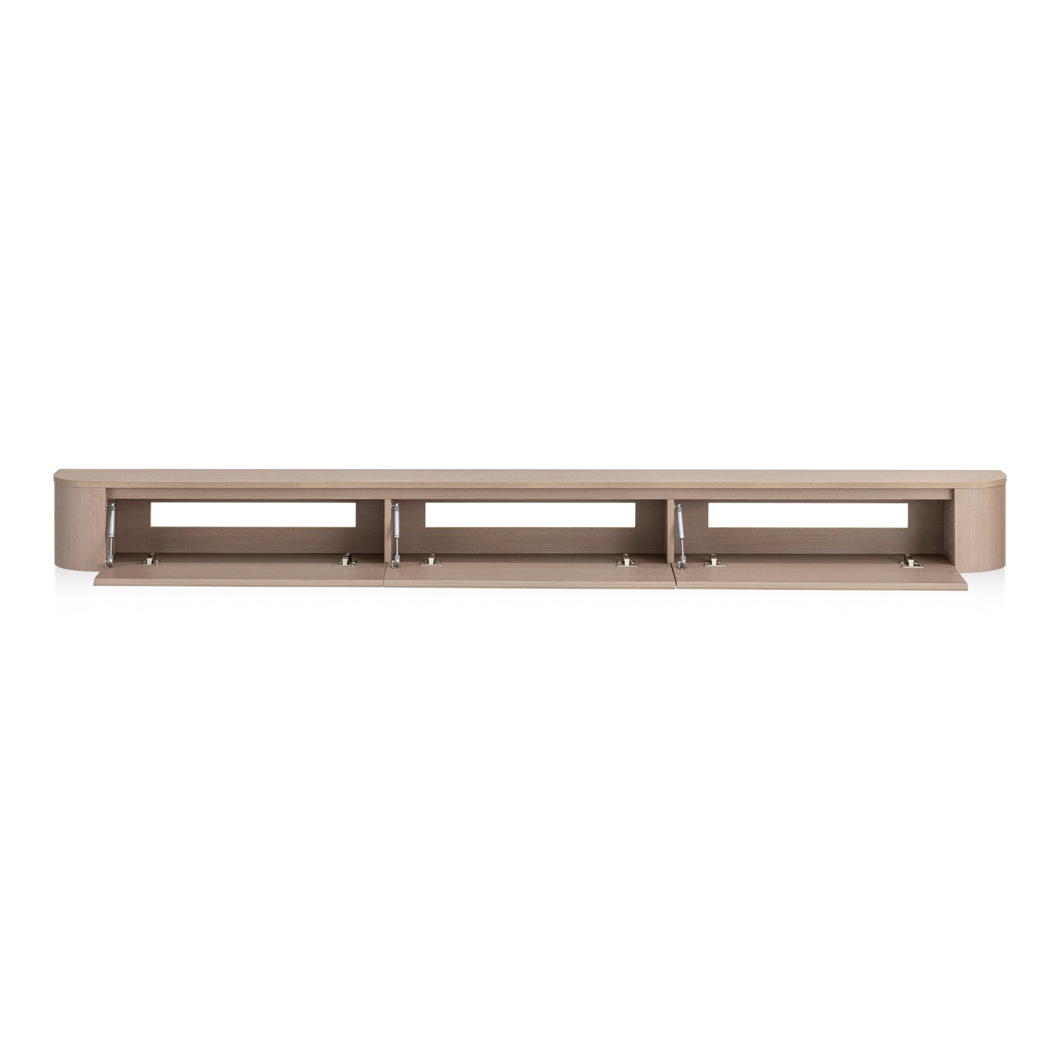 Japandi Tv Meubel Licht Beige Eiken L272x D32 x H28 cm
