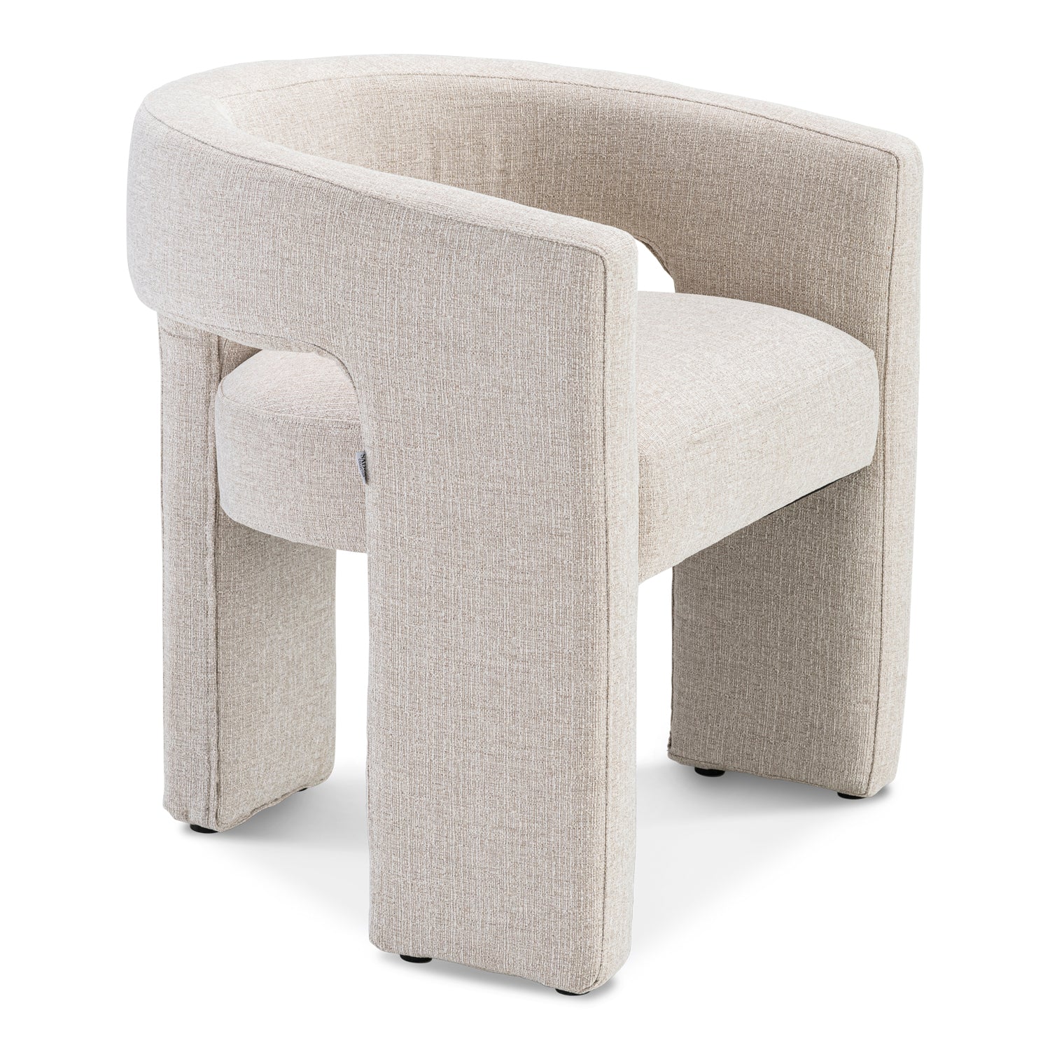 Pre Order- Eetkamerstoel Japandi Beige Linnen