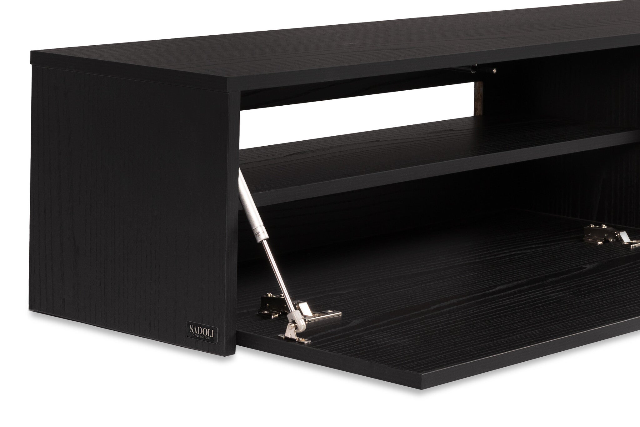 Tv Meubel Zwart Eiken L240 x D36 x H33 cm