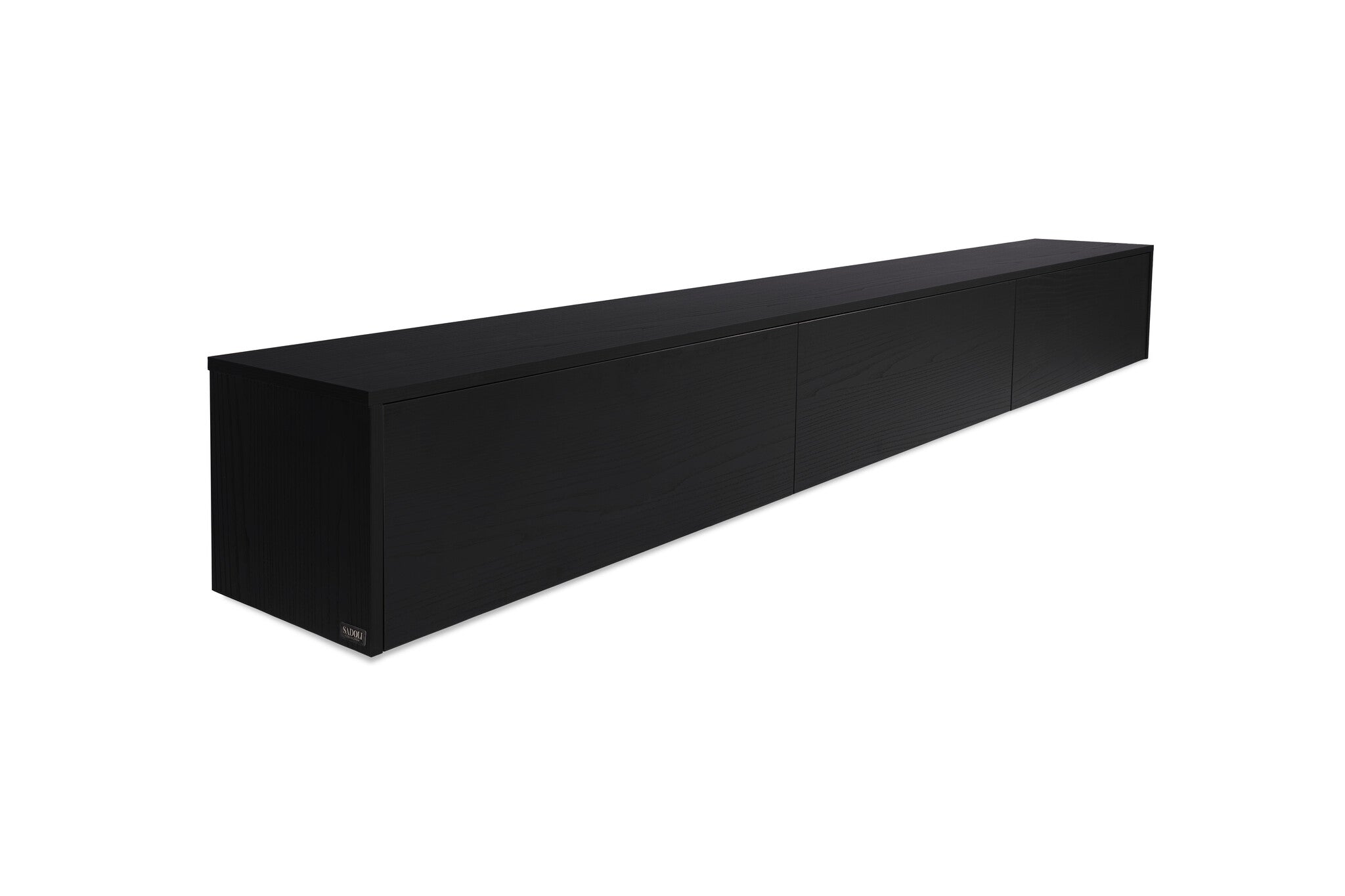 Tv Meubel Zwart Eiken L240 x D36 x H33 cm