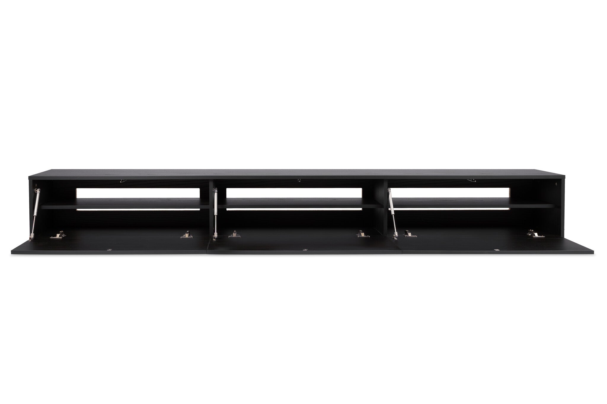 Tv Meubel Zwart Eiken L240 x D36 x H33 cm