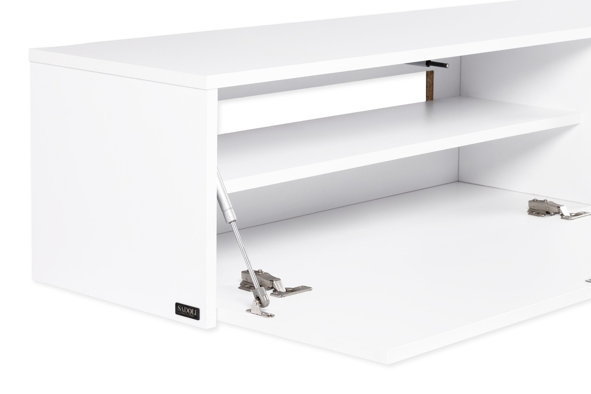 Tv Meubel Wit Matt L180 x D36 x H33 cm