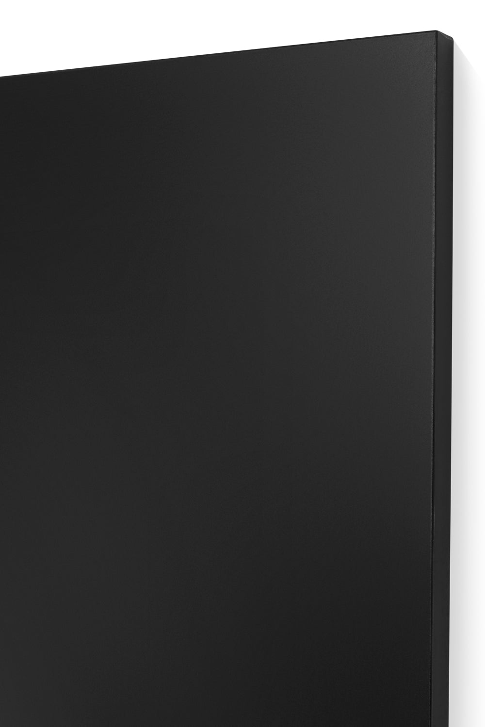 NEW - TV-Decorplaat Matt Zwart L200cm x H122cm x D18mm