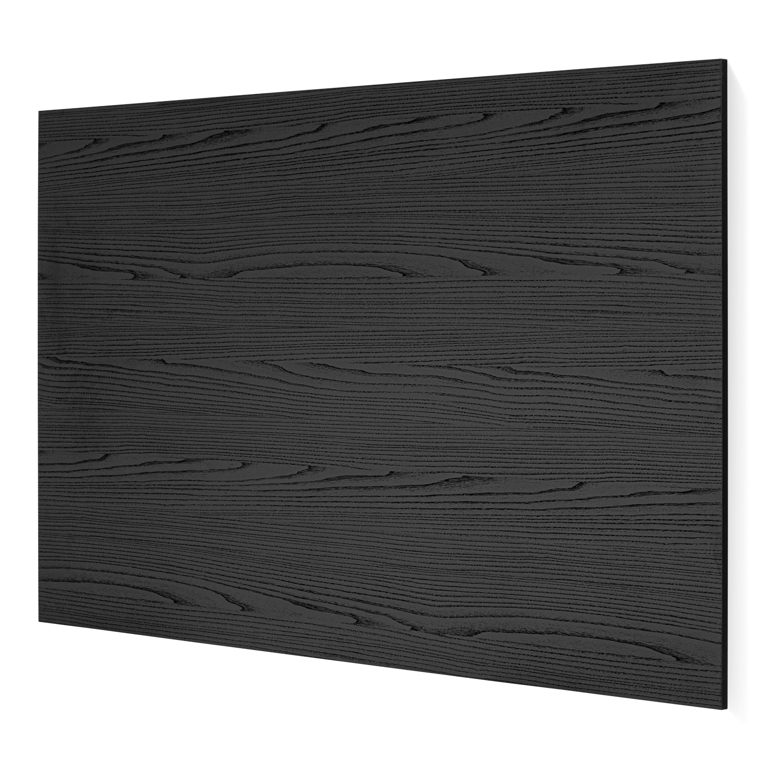 TV-Decorplaat Zwart Eiken L200cm x H122cm x D18mm