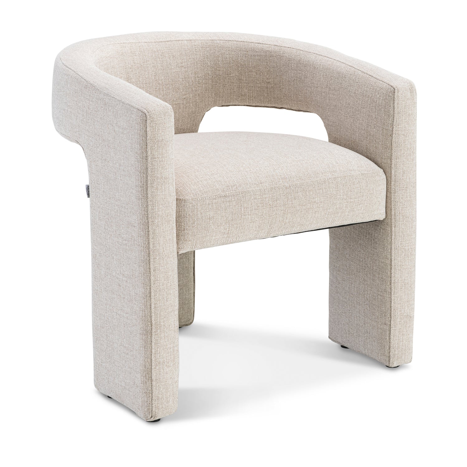 Pre Order- Eetkamerstoel Japandi Beige Linnen