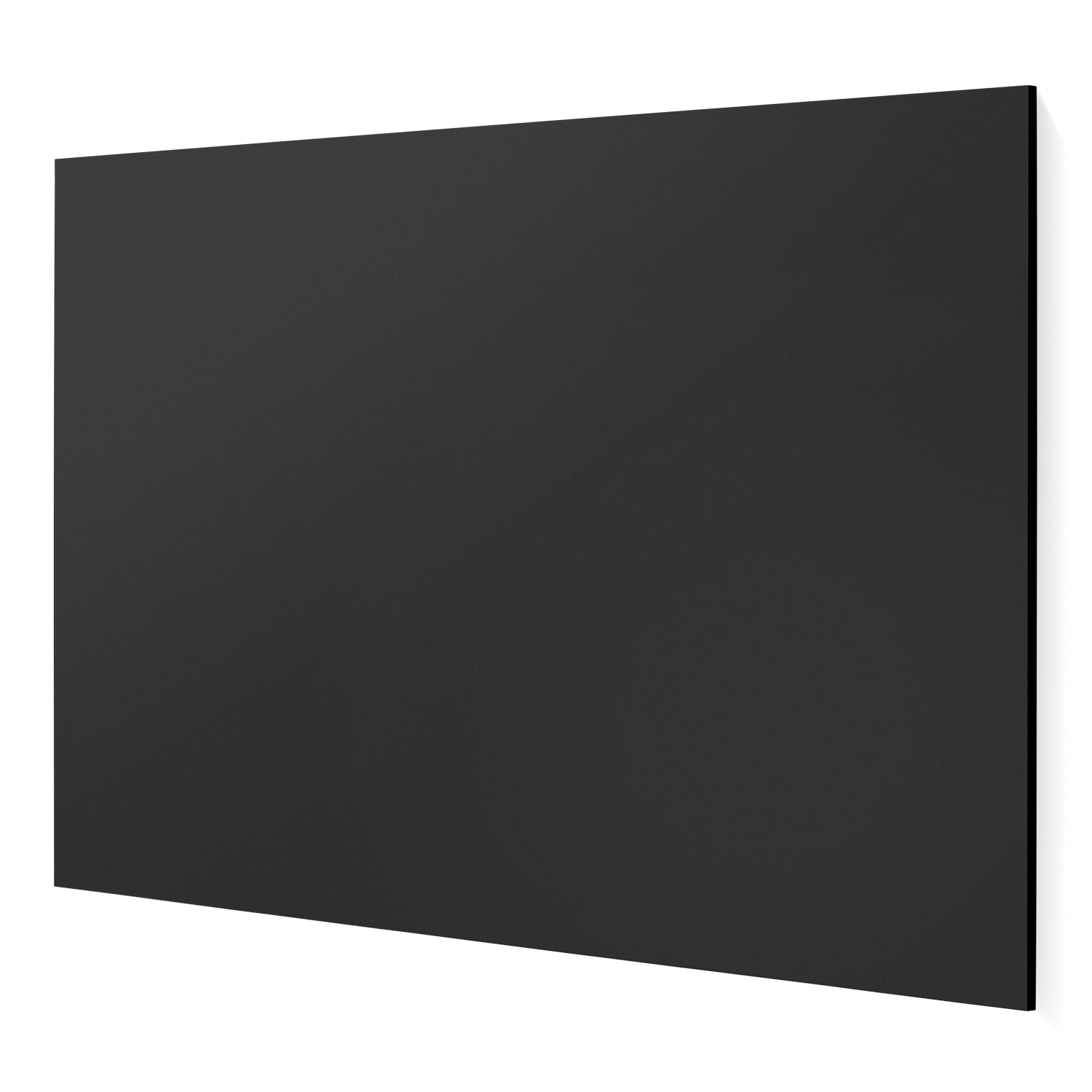 NEW - TV-Decorplaat Matt Zwart L200cm x H122cm x D18mm
